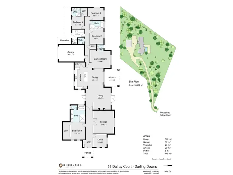Floorplan of Homely house listing, 56 Dalray Court, Darling Downs WA 6122