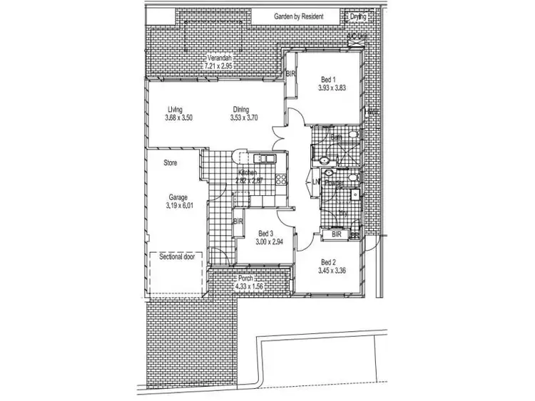 Floorplan of Homely retirement listing, 15/11 Nugent Street, Balcatta WA 6021