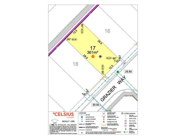 Floorplan of Homely land listing, Lot 17 Grazier Way, Piara Waters WA 6112
