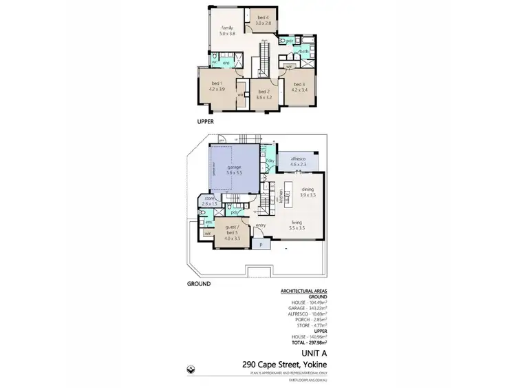 Floorplan of Homely house listing, 290a Cape Street, Yokine WA 6060