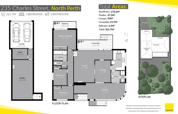Floorplan of Homely house listing, 235 Charles Street, North Perth WA 6006