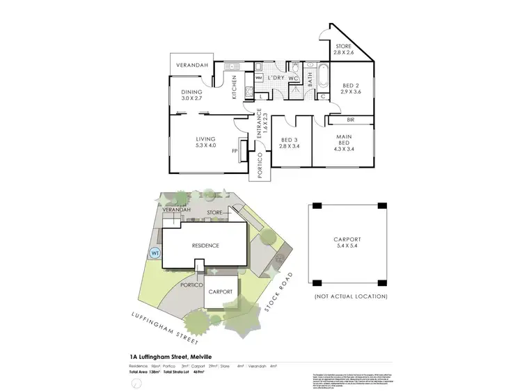 Floorplan of Homely house listing, 1A Luffingham Street, Melville WA 6156