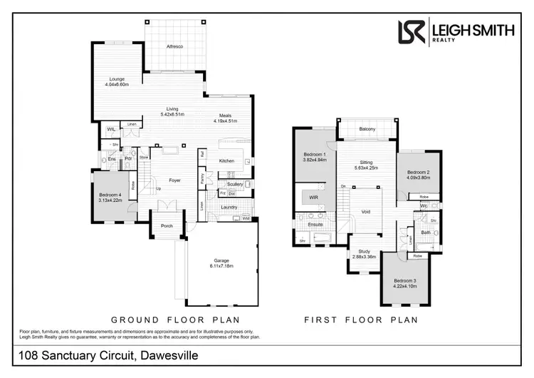 Floorplan of Homely house listing, 108 Sanctuary Circuit, Dawesville WA 6211