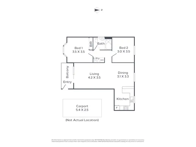 Floorplan of Homely townhouse listing, 15/22 Knutsford Street, North Perth WA 6006