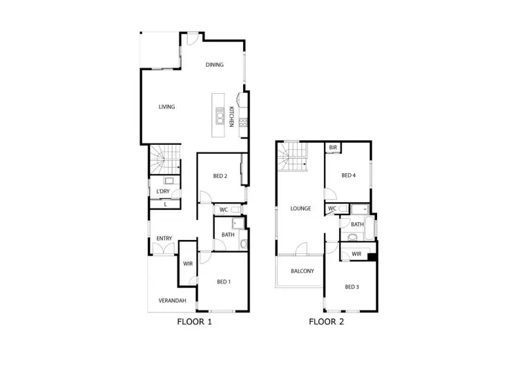 Floorplan of Homely house listing, 42 Orsino Blvd, North Coogee WA 6163