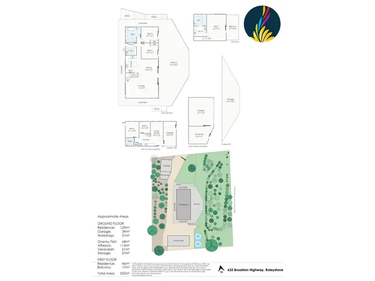 Floorplan of Homely house listing, 633 Brookton Highway, Roleystone WA 6111
