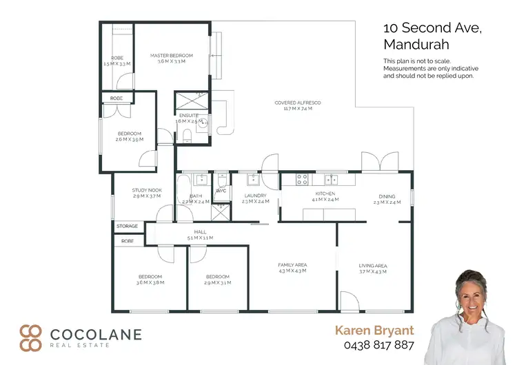 Floorplan of Homely house listing, 10 Second Avenue, Mandurah WA 6210