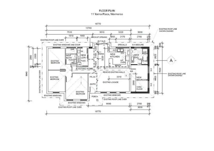 Floorplan of Homely house listing, 11 Yanna Place, Wanneroo WA 6065