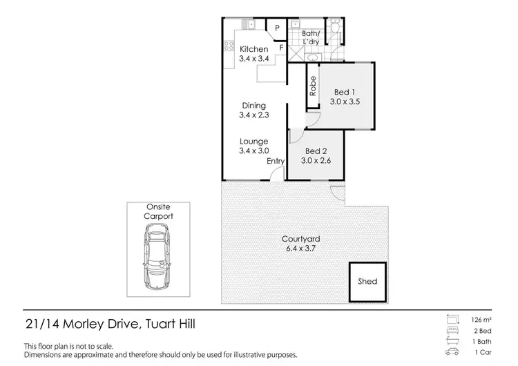 Floorplan of Homely unit listing, 21/14 Morley Drive, Tuart Hill WA 6060