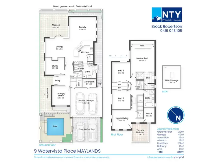 Floorplan of Homely house listing, 9 Watervista Place, Maylands WA 6051
