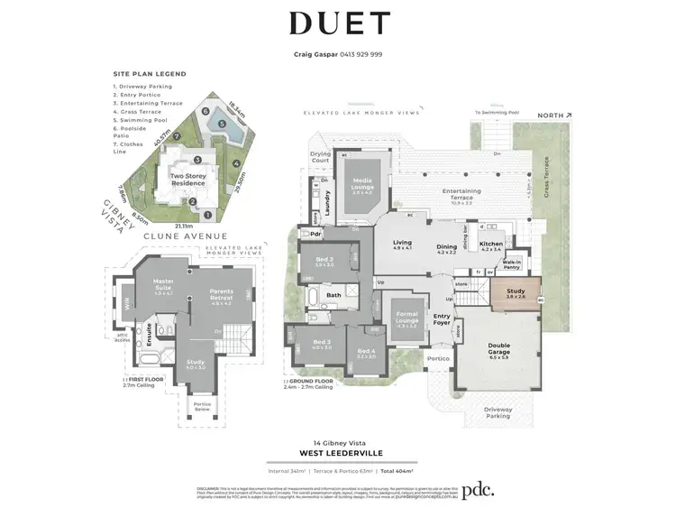 Floorplan of Homely house listing, 14 Gibney Vista, West Leederville WA 6007