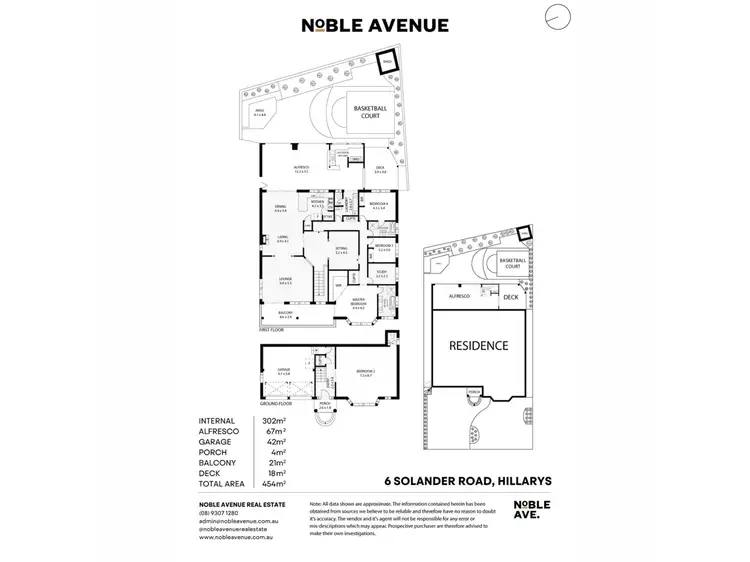 Floorplan of Homely house listing, 6 Solander Road, Hillarys WA 6025