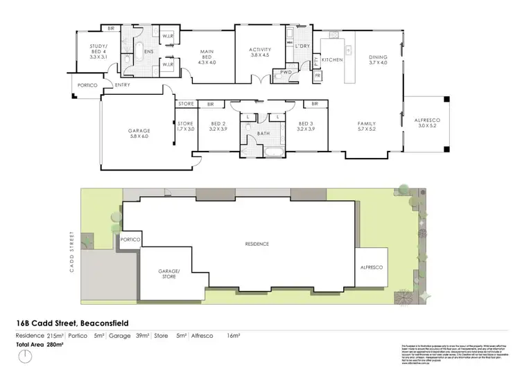Floorplan of Homely house listing, 16B Cadd Street, Beaconsfield WA 6162