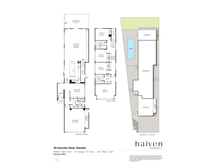 Floorplan of Homely house listing, 30 Hannaby Street, Dianella WA 6059