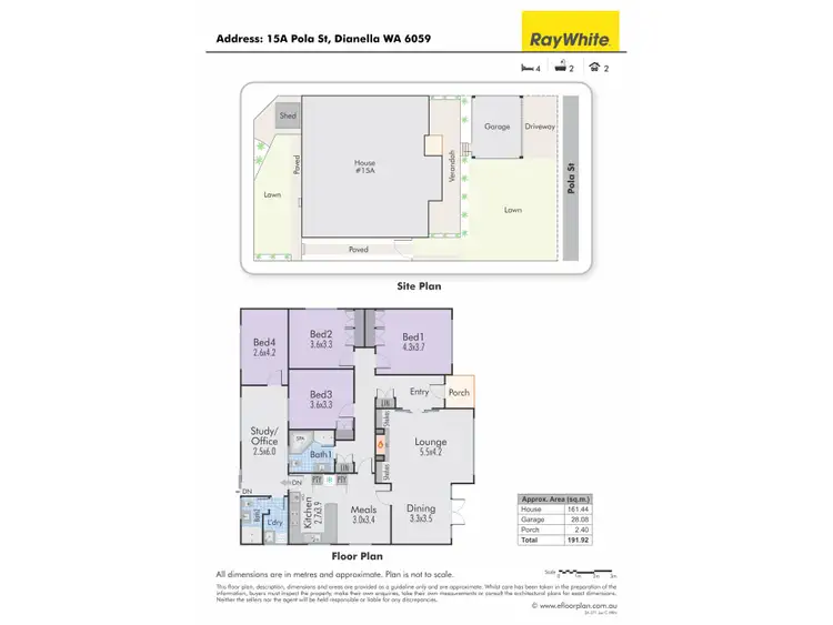 Floorplan of Homely house listing, 15a Pola Street, Dianella WA 6059