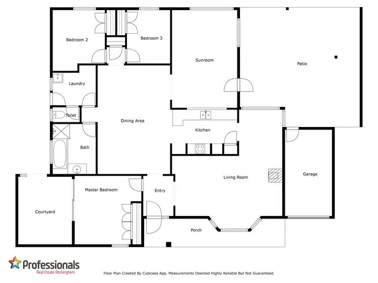 Floorplan of Homely house listing, 52 Kingston Way, Safety Bay WA 6169