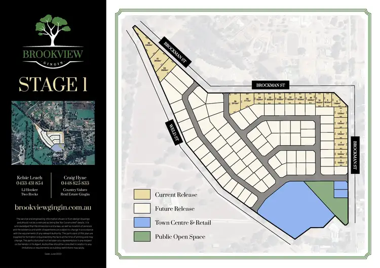 Floorplan of Homely land listing, Lot 55, Brockman Street, Gingin WA 6503
