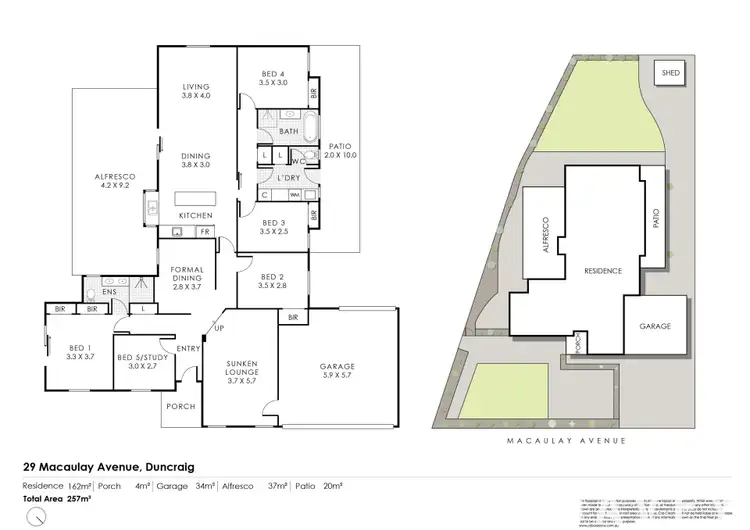 Floorplan of Homely house listing, 29 Macaulay Avenue, Duncraig WA 6023