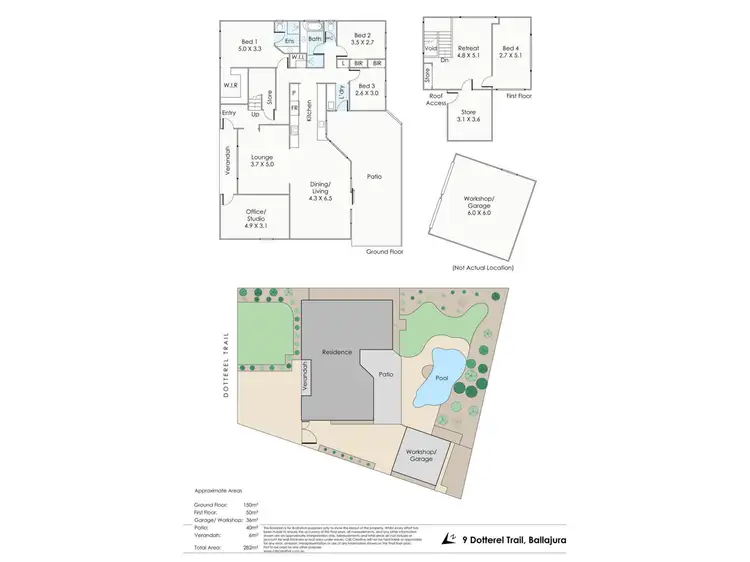 Floorplan of Homely house listing, 9 Dotterel Trail, Ballajura WA 6066