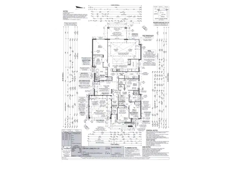 Floorplan of Homely house listing, 36 Overland Approach, Wanneroo WA 6065