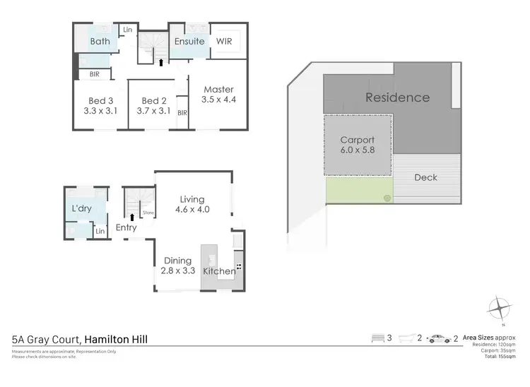Floorplan of Homely house listing, 5A GRAY COURT, Hamilton Hill WA 6163