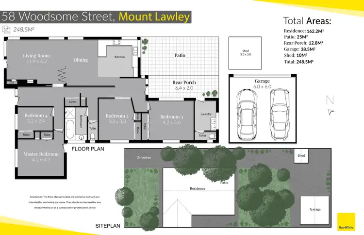 Floorplan of Homely house listing, 58 Woodsome Street, Mount Lawley WA 6050