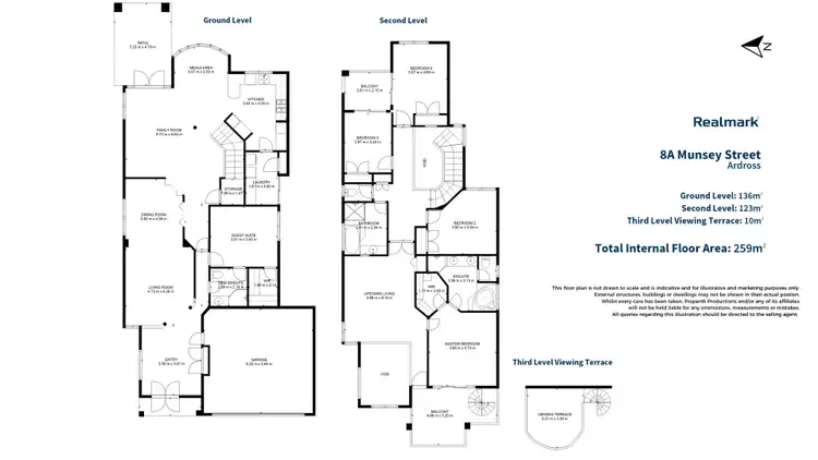 Floorplan of Homely house listing, 8A Munsey Street, Ardross WA 6153