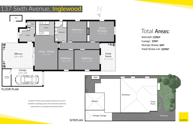 Floorplan of Homely house listing, 137 Sixth Avenue, Inglewood WA 6052