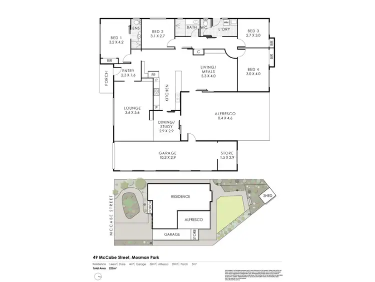 Floorplan of Homely house listing, 49 McCabe Street, Mosman Park WA 6012