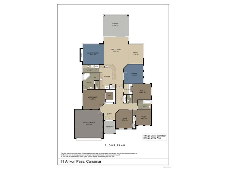 Floorplan of Homely house listing, 11 Ankuri Pass, Carramar WA 6031