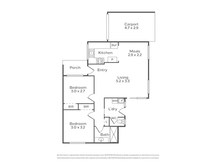 Floorplan of Homely villa listing, 15/7 Peach Street, North Perth WA 6006