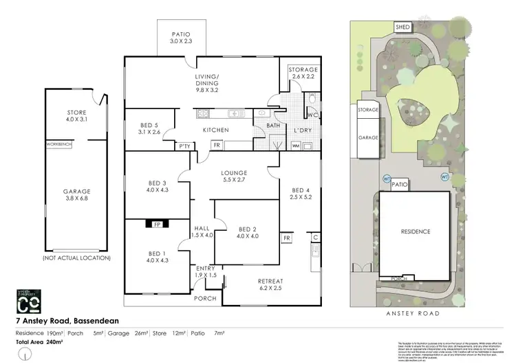 Floorplan of Homely house listing, 7 Anstey Road, Bassendean WA 6054