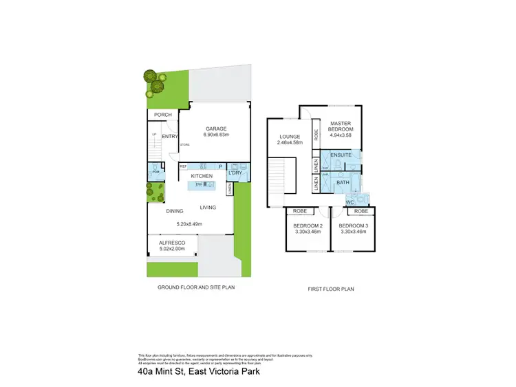 Floorplan of Homely house listing, 40A Mint Street, East Victoria Park WA 6101