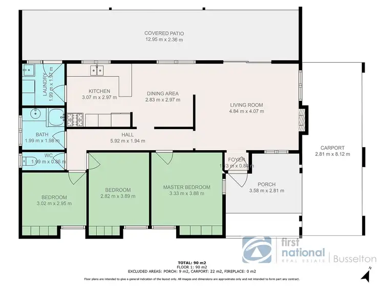 Floorplan of Homely house listing, 9 Derek Street, West Busselton WA 6280