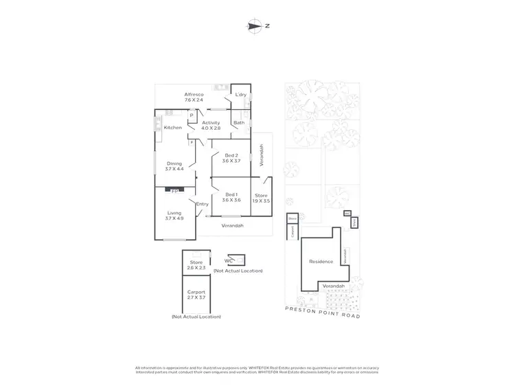Floorplan of Homely house listing, 5 Preston Point Road, East Fremantle WA 6158