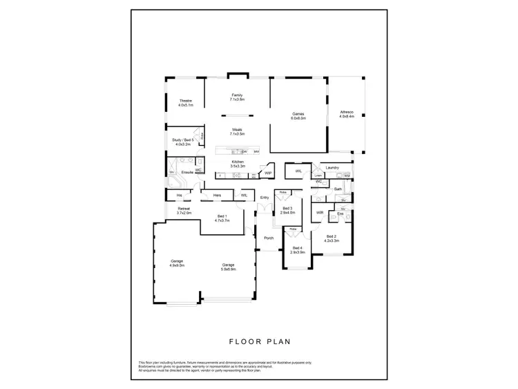 Floorplan of Homely house listing, 40 Mosedale Loop, Waikiki WA 6169