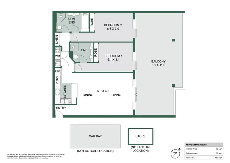 Floorplan of Homely apartment listing, 4/58 Newcastle Street, Perth WA 6000