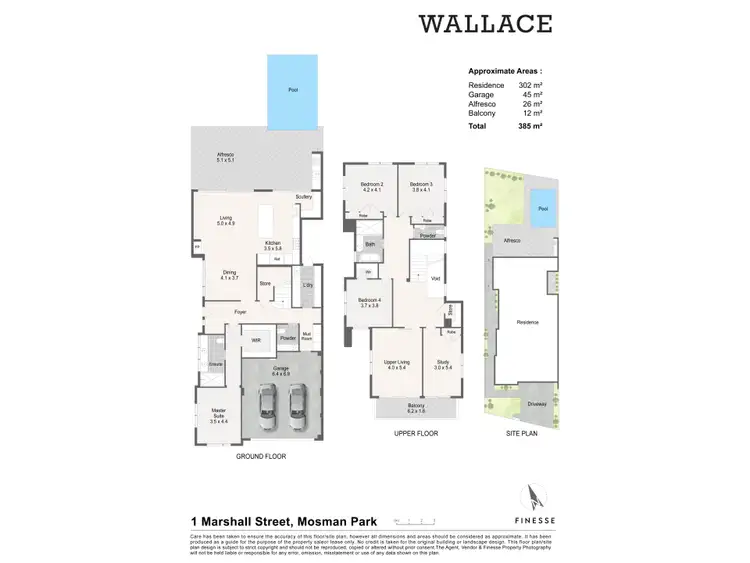 Floorplan of Homely house listing, 1 Marshall Street, Mosman Park WA 6012