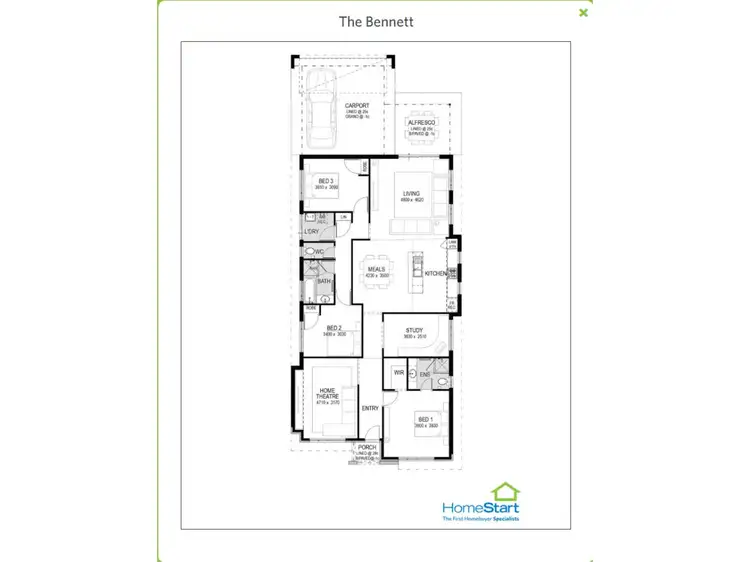 Floorplan of Homely house listing, 304 Wright Road, Harrisdale WA 6112