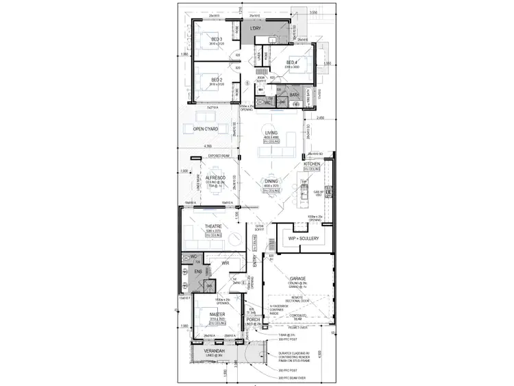 Floorplan of Homely house listing, 4 Exmouth Road, Bushmead WA 6055