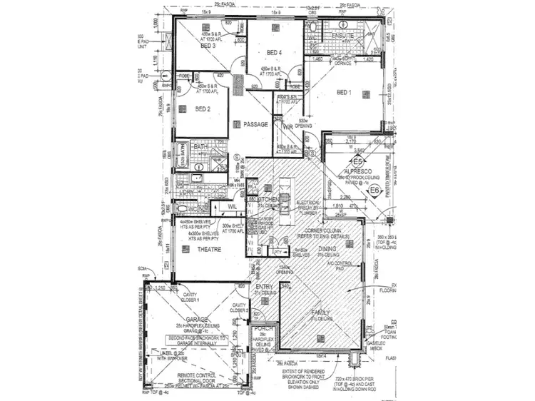 Floorplan of Homely house listing, 4 Flindell Way, Piara Waters WA 6112