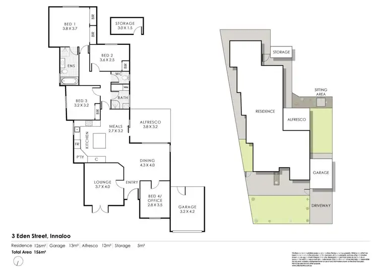 Floorplan of Homely house listing, 3 Eden Street, Innaloo WA 6018