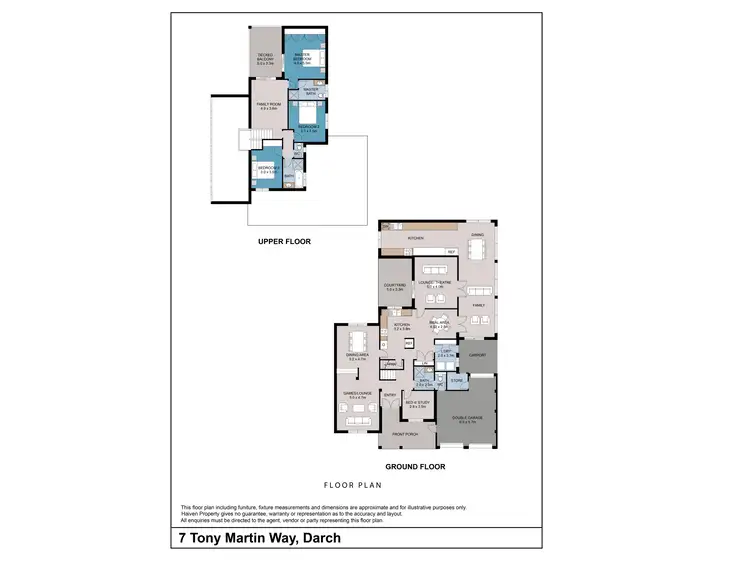 Floorplan of Homely house listing, 7 Tony Martin Way, Darch WA 6065