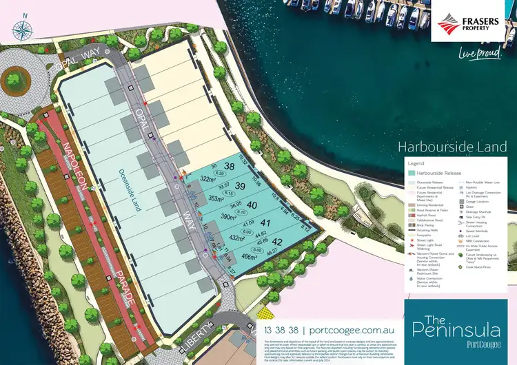 Floorplan of Homely land listing, Lot 41, Opal Way, North Coogee WA 6163