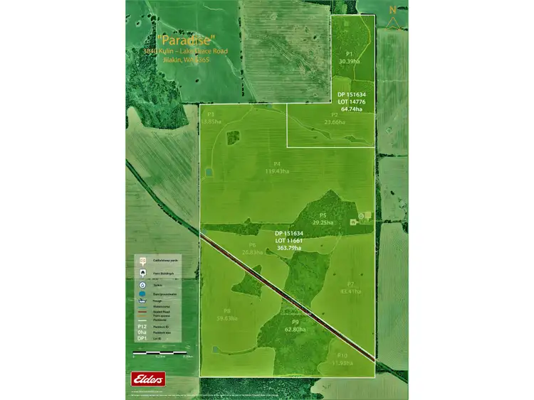 Floorplan of Homely rural property listing, 3840 Kulin - Lake Grace Road, Jilakin WA 6365