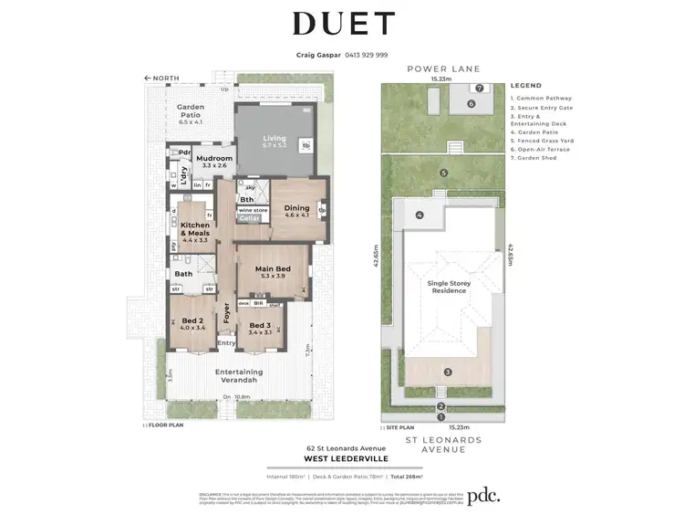 Floorplan of Homely house listing, 62 St Leonards Avenue, West Leederville WA 6007