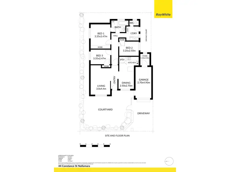 Floorplan of Homely house listing, 44 Constance Street, Nollamara WA 6061