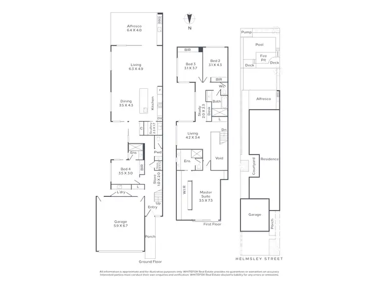 Floorplan of Homely house listing, 18B Helmsley Street, Scarborough WA 6019