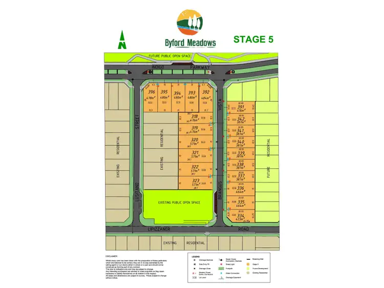Floorplan of Homely land listing, Lot 496, Hackney Loop, Byford WA 6122