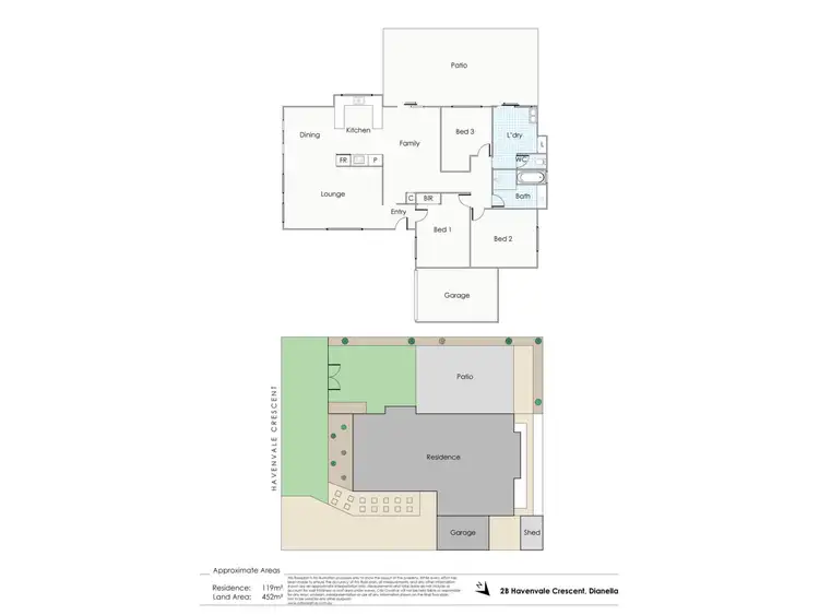 Floorplan of Homely apartment listing, 2B Havenvale Crescent, Dianella WA 6059